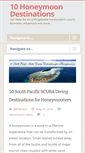 Mobile Screenshot of 10honeymoondestinations.com